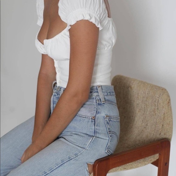 with jean louie top size small - Picture 2 of 10